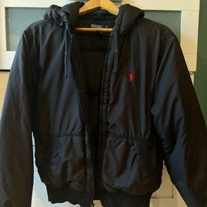 Polo Zip-Up Puffer Jacket